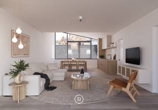 In this bright apartment on the second floor, the south and west orientation provide pleasant light and a comfortable indoor climate. With two bedrooms, 94 m² of living space, and a 10 m² terrace, this apartment offers everything that makes city living enjoyable. Peace, style, and accessibility come together harmoniously here.<br /><br />About the project<br />Weylerhof is a strong architectural concept that meets today's housing needs. The apartments are energy-efficient, comfortable, and finished with a focus on quality.<br /><br />Location<br />In the heart of Bruges, but with a noticeably peaceful atmosphere. Within walking distance of shops, restaurants, and with easy access to major roads. A location that combines urban living with serenity.<br /><br />Investment opportunity<br />This apartment offers strong rental potential and retains its value in the long term. A safe and stylish investment.<br /><br />Link to the website: https://weylerhof.be/<br />Completion expected by the end of the year.