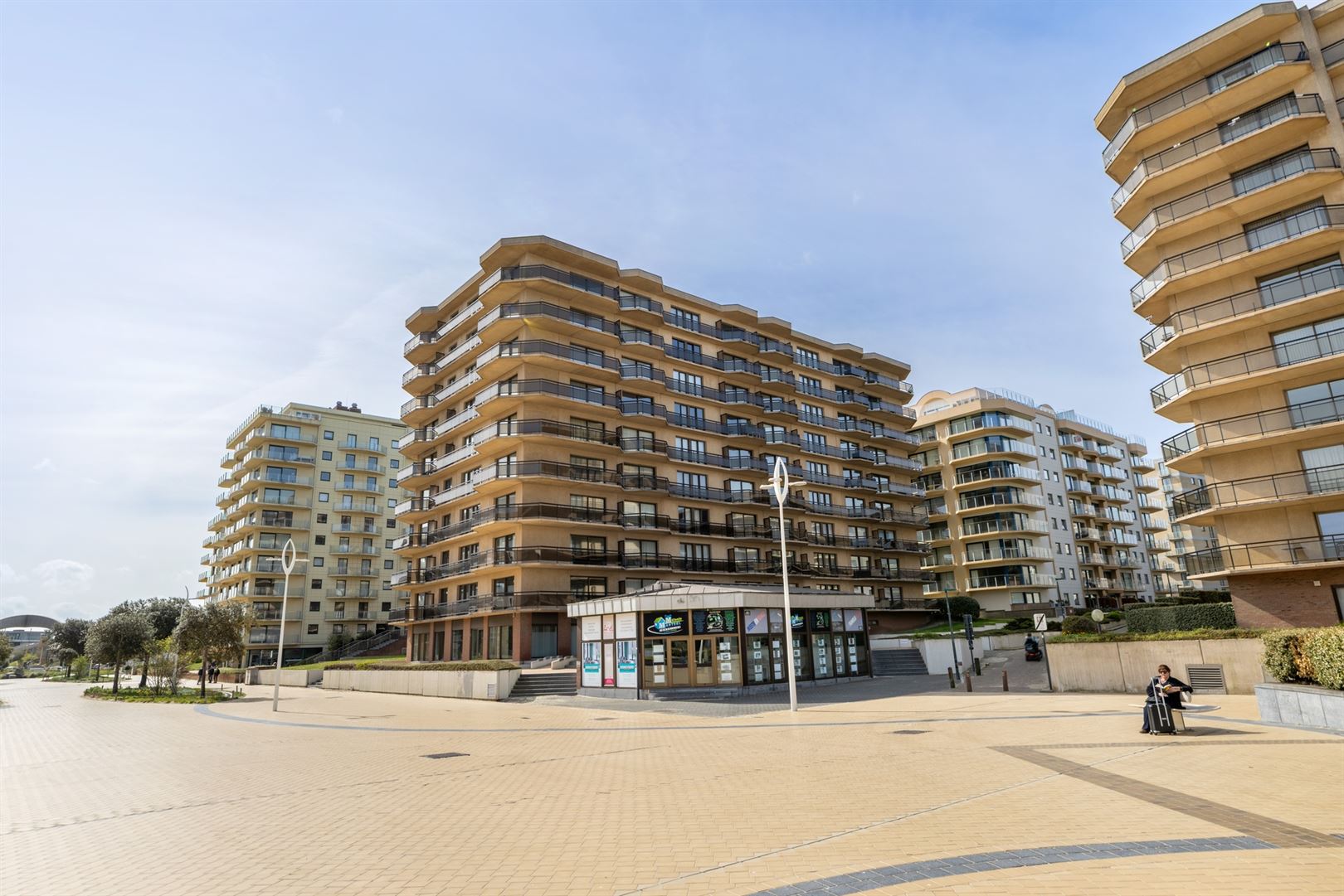 Heel ruim appartement 2 slaapkamers en slaaphoek met zicht op zee - foto 1
