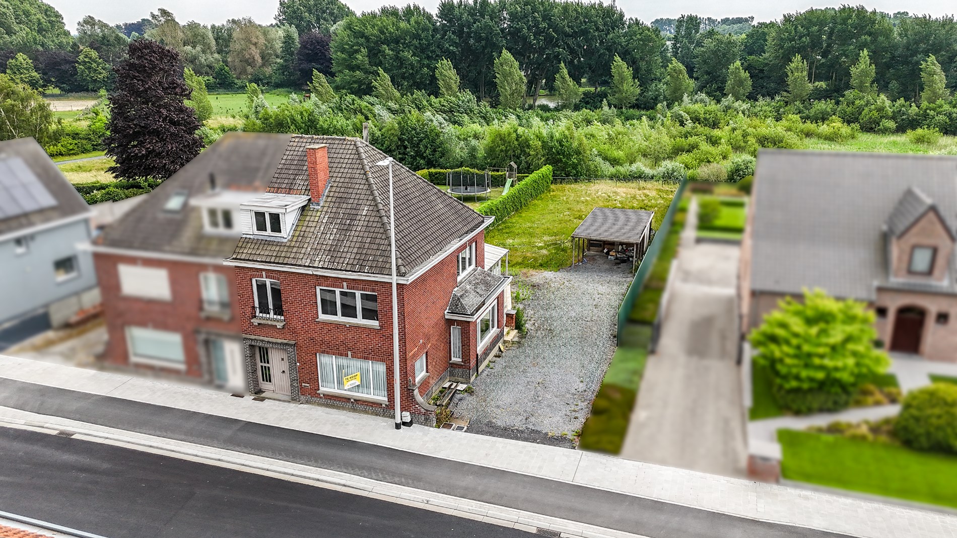 Halfopen woning op toplocatie met prachtig uitzicht op De Krekemeersen! - foto 2