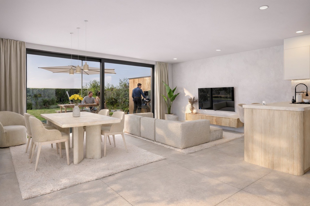 Nieuwbouwwoning te Erembodegem, modern wonen in alle rust - foto 3