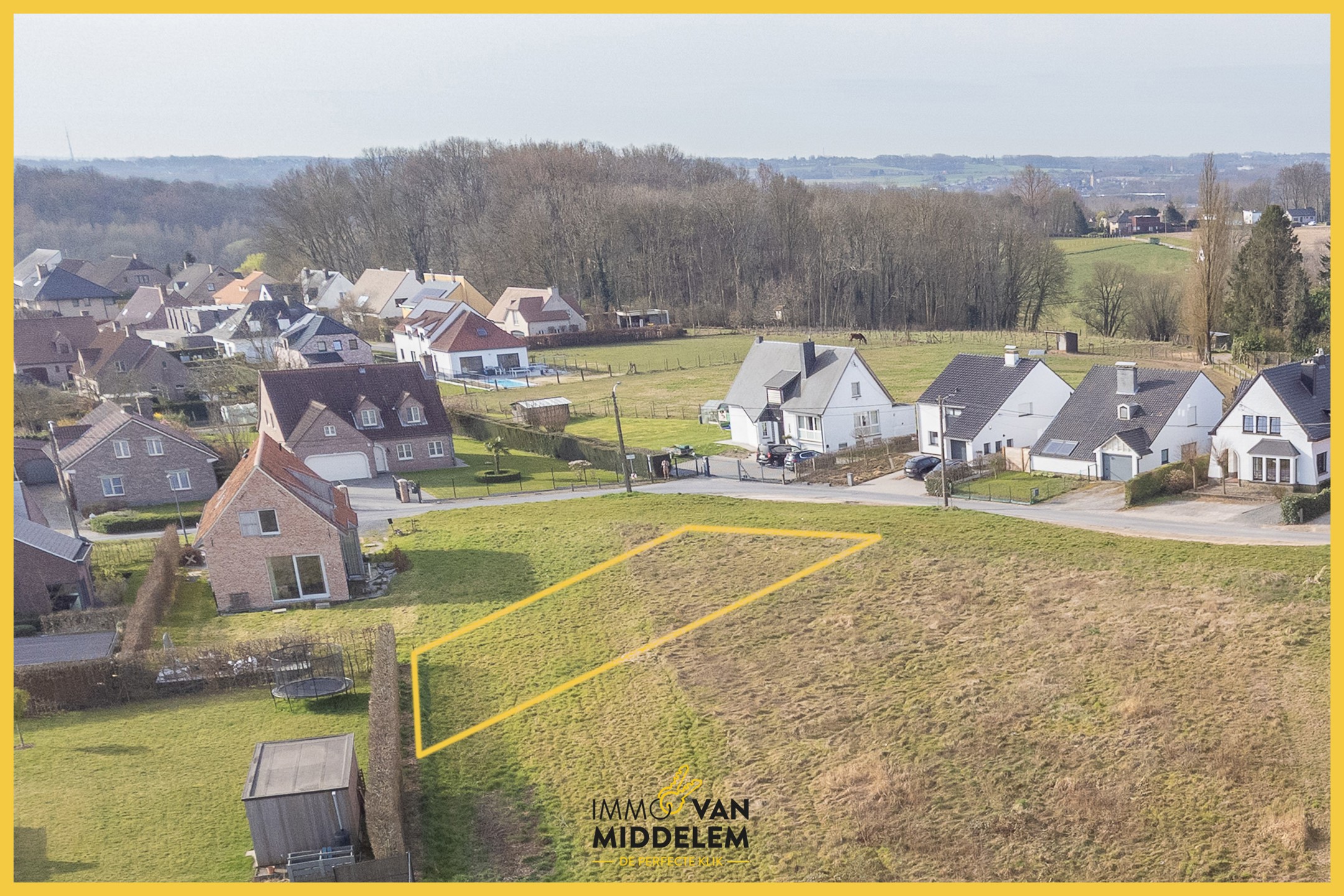 RUSTIG GELEGEN BOUWGROND OP +/- 3a98ca NABIJ CENTRUM ASSE - foto 2