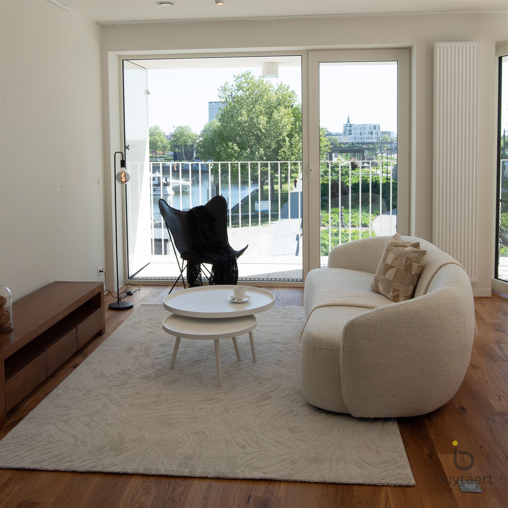 Luxe 3 slpk appartement met een gigantisch terras met zicht op het Kempisch dok. - foto 2