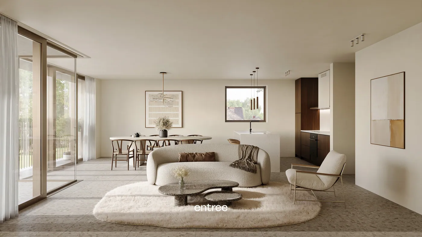 groot 2-slk appartement in een kleinschalige luxe residentie aan het Verloren Bos park - foto 1