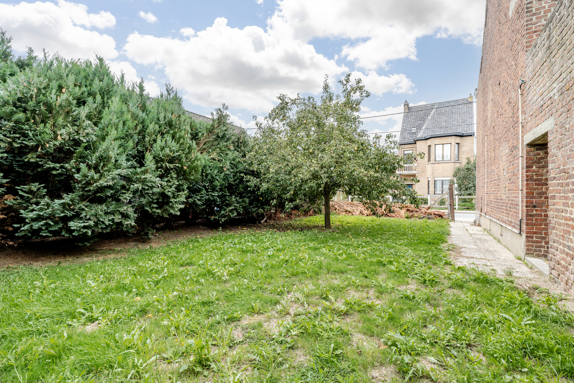 Gesloten bouwlot van 270 m² in het groene Denderhoutem - foto 4