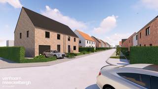 In de Mosselstraat nabij het centrum van Gistel komt er weldra een unieke verkaveling, bestaande uit een mix van open, halfopen en gesloten bebouwingen in landelijke bouwstijl. De grondoppervlaktes variëren tussen de 239 m² en 645 m².<br /><br />Dit unieke project wordt gekenmerkt door zijn centrale ligging ten opzichte van het centrum van Gistel en ademt in een oase van rust.<br /><br />Gistel, de Godelievestad is een bruisende en levendige stad in West-Vlaanderen en heeft een uitgebreid handelscentrum met tal van supermarkten, bakkers, beenhouwers, restaurants, boetieks, tuincentra, etc. De site zelf is vlot bereikbaar met het openbaar vervoer, daar we op 300 meter een bushalte vinden. De ontsluiting naar de kust of het binnenland is ook gewaarborgd via tal van invalswegen alsook de nabijheid van de oprit van de autosnelweg (E40) op zo’n 2,5 kilometer. <br /><br />De woning met lotnummer 13 is een halfopen bebouwing gelegen op een perceel van 244 m² met een zuidelijke oriëntatie. Deze woning bestaat op de gelijkvloerse verdieping uit een inkomhal met apart toilet. Een ruime leefruimte met open, ingerichte keuken en aansluitend een ruime inpandige garage. Op de eerste verdieping bevinden er zich 3 ruime slaapkamers, een nachthal met apart toilet, een extra bergruimte en een ruime badkamer die plaats biedt voor zowel een bad als douche. Via een vaste trap is de tweede verdieping bereikbaar waar we nog een 4de slaapkamer vinden. Overigens beschikt deze woning nog over een mooie tuin. (Vg, Wg, Gmo, Gvkr, Vv) ~ E-peil: 30 ~ Ref OU29106<br /><br />Deze woning wordt volledig naar eigen smaak en stijl afgewerkt. Hierin wordt u volledig begeleid door een professioneel team, waardoor u volledig ontzorgd aan uw nieuwe woonervaring kunt beginnen.<br /><br />Voor meer uitleg maken wij graag met u een afspraak voor een persoonlijk gesprek! <br />Tot binnenkort? Residentie Vastgoed