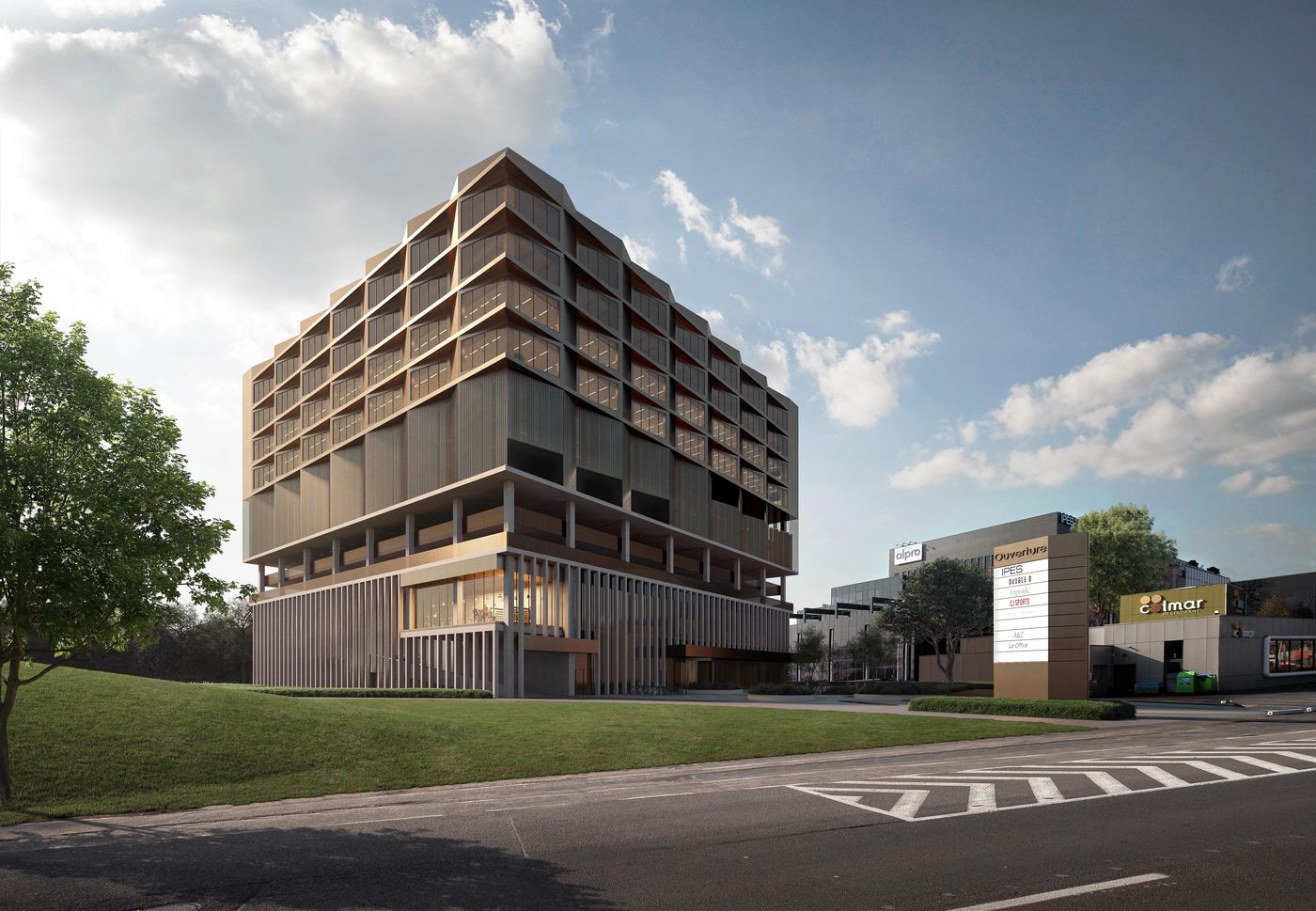 2.429 m² high-end nieuwbouw kantoren langs Kortrijksesteenweg - foto 3