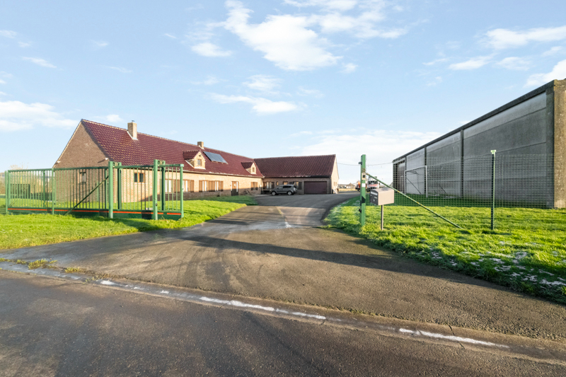 Staden. RUIME VILLA MET POTENTIEEL + loods van 435 m2 + loods van 515 m2 . Totaal perceel met tuinen en vijver = +/- 9000m2. Ideaal opbrengsteigendom en eigen gebruik. - foto 4