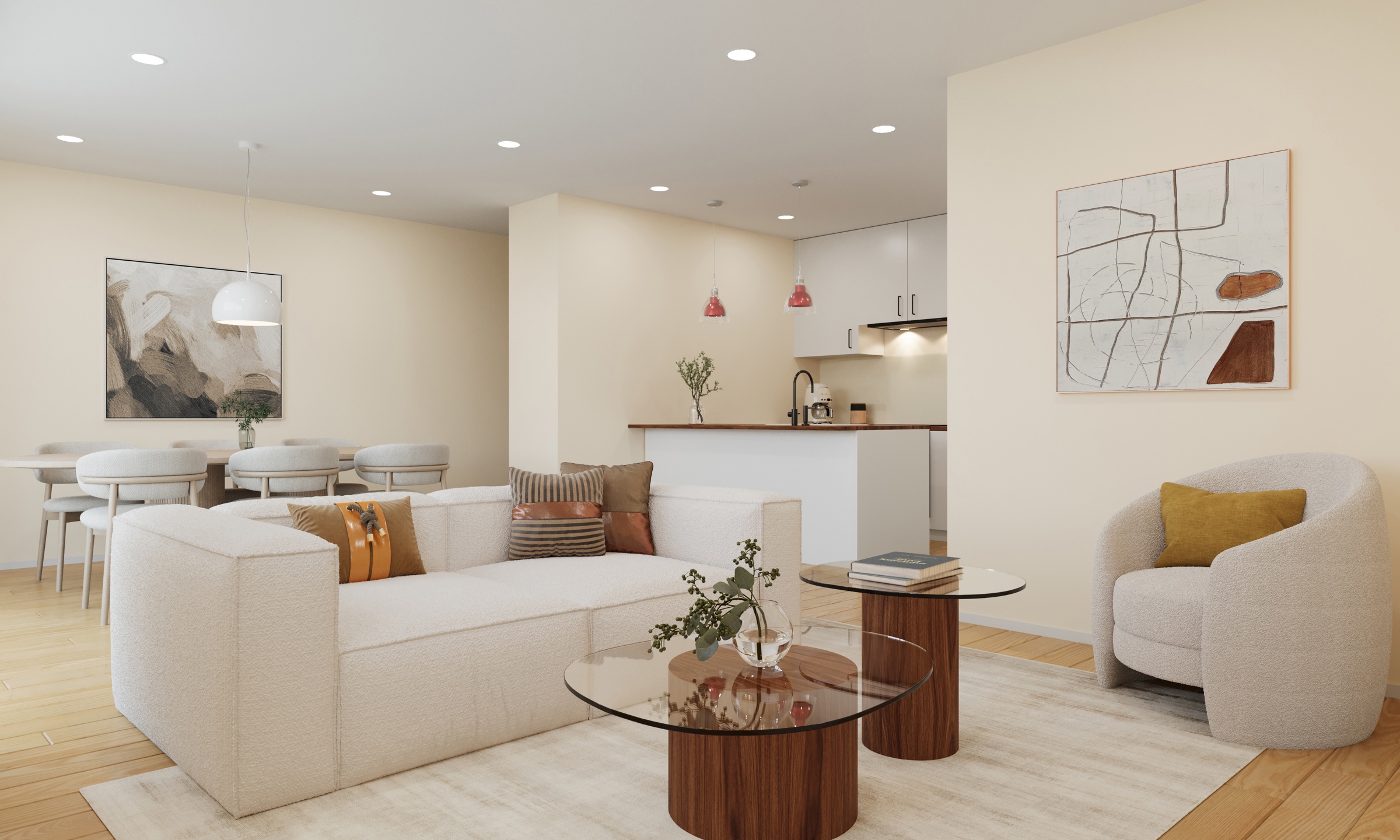 Nieuwbouwappartement met 2 slpk en ruim terras aan 6% BTW - foto 2