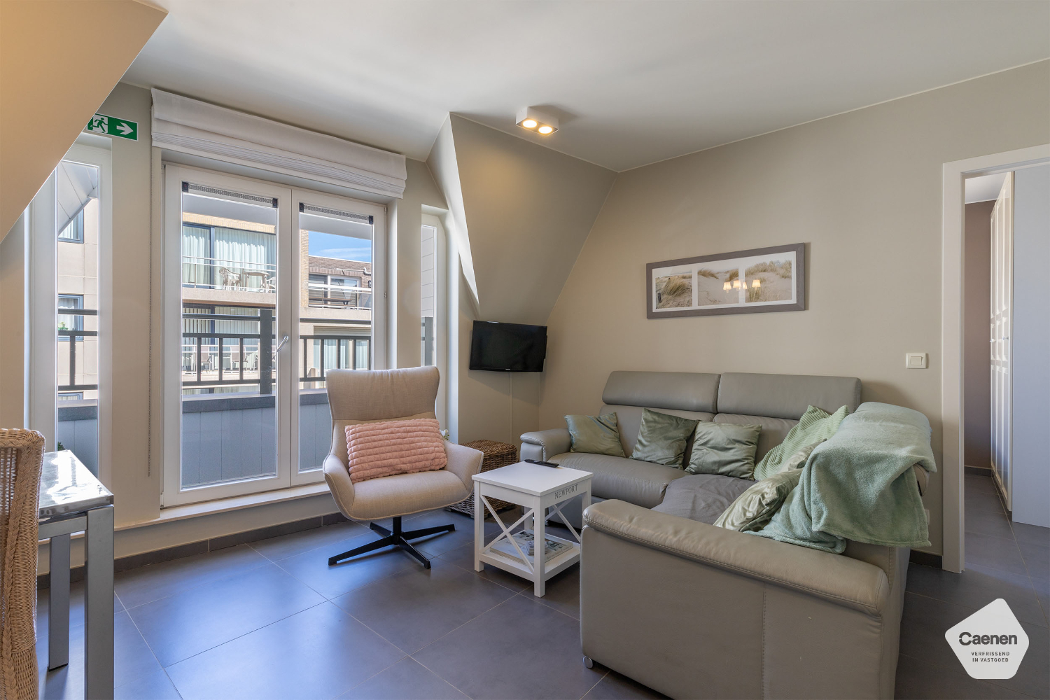 Instapklaar appartement met 1 slaapkamer + slaaphoek te Nieuwpoort - foto 4