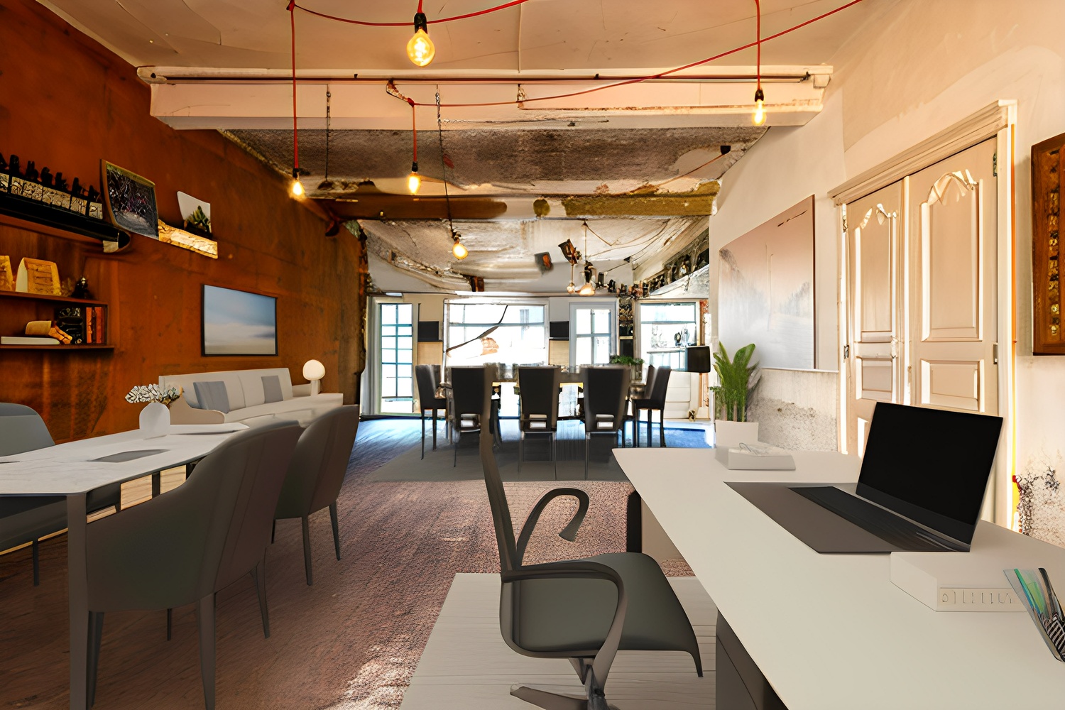 Kantoorruimte met tuin - foto 5