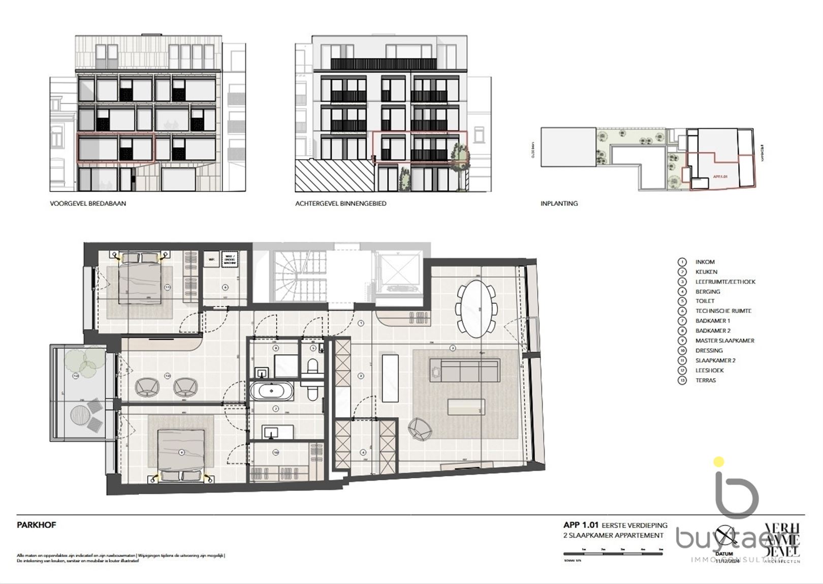 Appartement à vendre à Brasschaat avec 2 chambres - photo 4