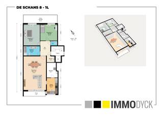 Ligging: Verzorgd appartement op de 1° verdieping (met lift) van gebouw gelegen op de grens Deurne-Borgerhout met quasi voor de deur een supermarkt...