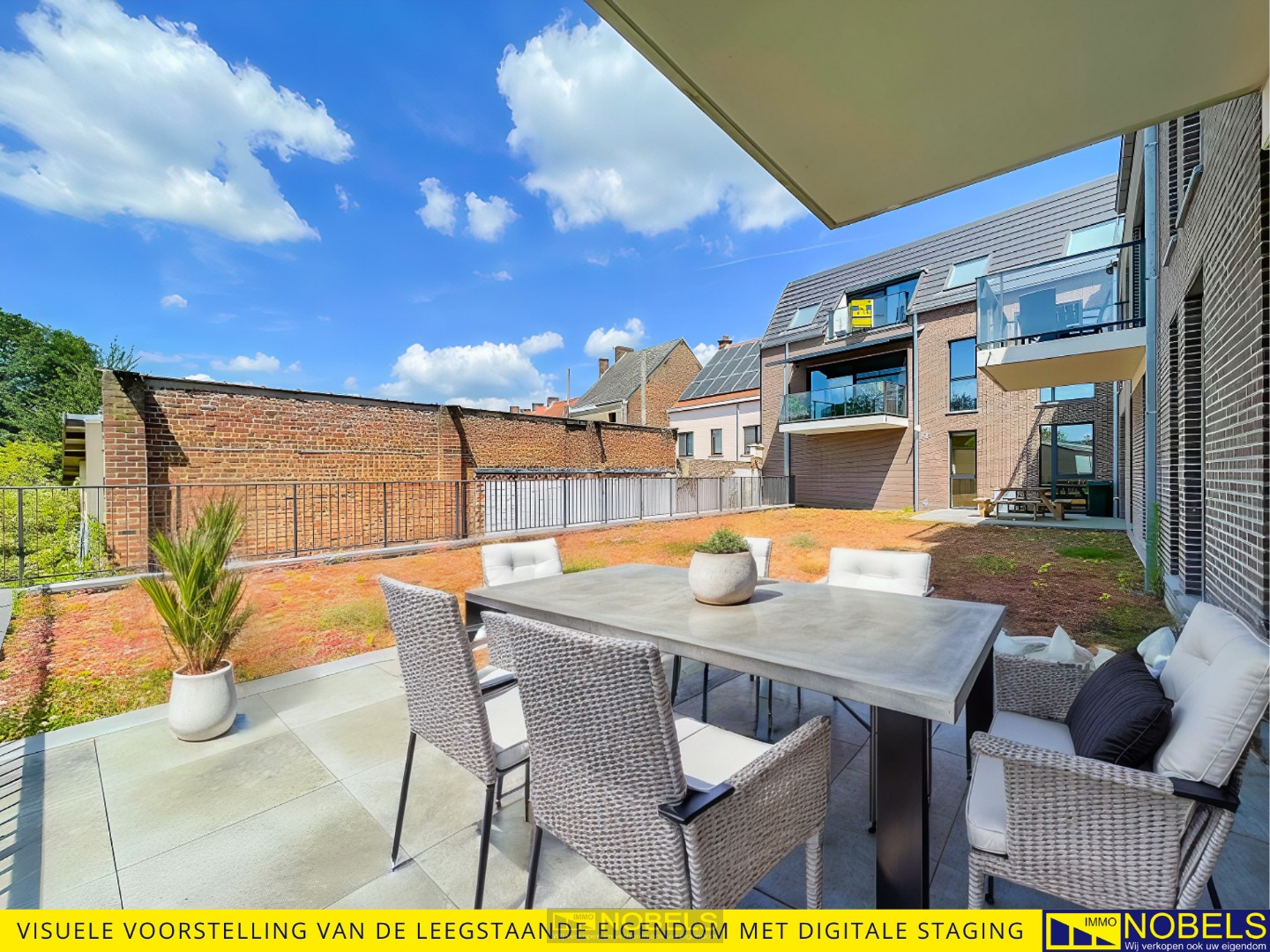 Te koop, uiterst ruim, doorzonappartement (137m²) met tuin en terras (20m²) aan de stadsrand van Oudenaarde - photo 3
