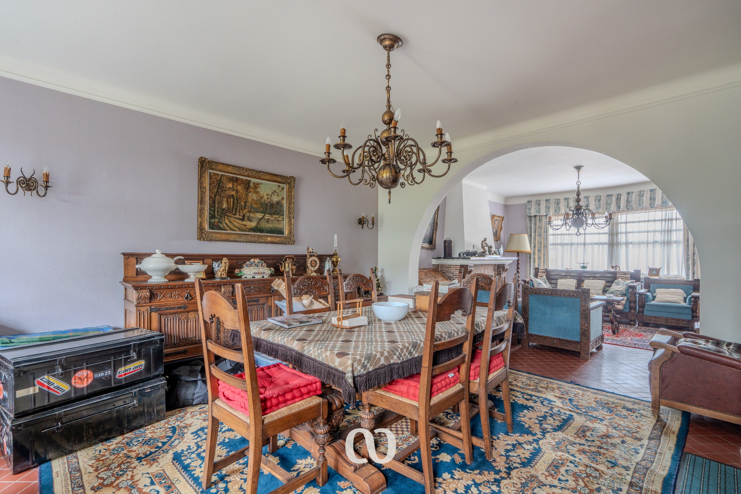 Zeer grote karaktervolle woning in art-deco stijl met tal van mogelijkheden - foto 2