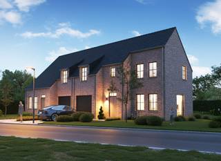 INDELING VAN DE WONING<br /><br />GELIJKVLOERS<br /><br />- Inkomhal- Gastentoilet- Leefruimte met open keuken- Trap naar boven- Inpandige garage<br />EERSTE VERDIEP<br /><br />- Nachthal met zolderluik- Apart toilet- Badkamer- Berging- 3 slaapkamers<br />ZOLDERVERDIEP<br /><br />- Zolderruimte<br />Afbeeldingen zijn steeds illustratief en contractueel niet bindend.<br /><br />De koper heeft deels nog inspraak in de stijl en afwerking van de woning voor zover deze zaken niet werden vastgelegd door vergunning of bestelling van materialen.<br /><br />TIP: Hoe sneller U beslist in de bouwfase, des te meer inspraak U heeft in de keuze van materialen en/of afwerking.<br /><br />ECO-uitvoering dat voldoet aan strenge energienormen.<br /><br />- Zonnepanelen- Doorgedreven isolatie- Warmtepomp i.p.v. gas- Vloerverwarming- Ventilatie D- Max. E-peil = 30- Elektriciteitsaansluiting : 3 fasen