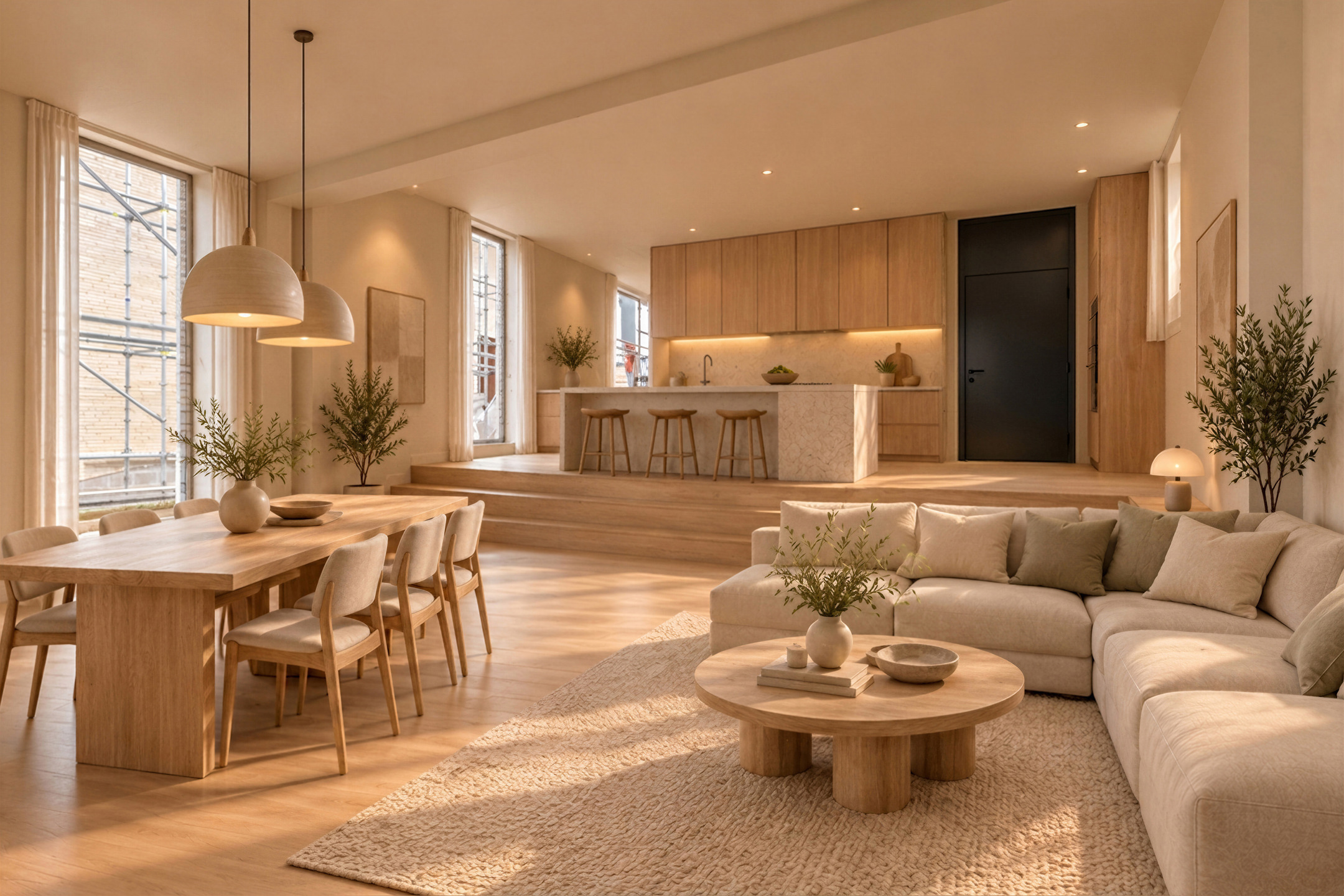 HALFOPEN NIEUWBOUWWONING MET 4 SLAAPKAMERS EN GARAGE - foto 4