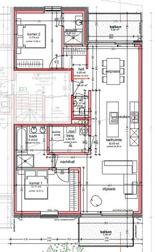 GEEN BOVENBUREN ! In het CENTRUM van HERZELE vlakbij de GROENLAAN komt het nieuwbouwproject residentie Starsky &amp; Hutch. <br />Dit dakappartement heeft een DOORZON living van 11m30 lang met 2 TERRASSEN, 2 tweepersoons slaapkamers en ELK hun EIGEN badkamer (2stuks in totaal) en een mooie bergruimte. Lift in gebouw en rolstoeltoegankelijk. Mogelijkheid tot aankoop van een privatieve, overdekte staanplaats voor 1 of 2 wagens. <br />Neem zeker een kijkje op onze BEWEEGBARE 3D SIMULATIE op www.JUNOVASTGOED.be