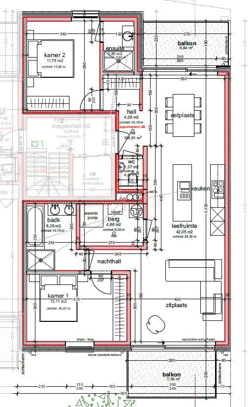 2e VERDIEP - Nieuwbouw PENTHOUSE - 2 terrassen & 2 grote kamers ! - foto 1