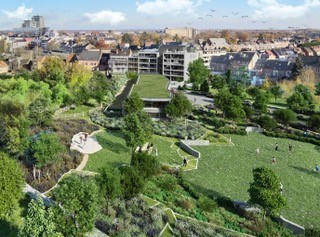 APPARTEMENT met terras, 69m², 1 slaapkamer - Res. Rongese-Park - foto 4