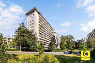 <p><span>Uniek en magnifiek wonen op de 2e verdieping: Riant 4-slaapkamerappartement </span></p><p><span>Droomt u van ongeziene ruimte, comfort en een rustgevend uitzicht op het groen? Dit uitzonderlijke appartement van maar liefst ca. 153 m² (cfr. EPC) op de tweede verdieping biedt een zee aan ruimte. Het pand is ontstaan uit een doordachte samenvoeging van twee appartementen, wat zorgt voor een royale indeling én het comfort van twee afzonderlijke inkommen. Met een gunstig EPC B-label en een conforme elektrische keuring woont u hier bovendien volledig zorgeloos.</span></p><p><span> </span></p><p><span>Inkom & Sfeervolle leefruimte</span></p><p><span>U betreedt het appartement via de centrale inkomhal. De royale leefruimte baadt in het licht en heeft een gezellige houthaard als warm middelpunt. Aansluitend bevindt zich een halfopen bureauruimte ideaal voor thuiswerk. De praktisch ingerichte keuken biedt veel kastruimte en is voorzien van alle nodige inbouwtoestellen (kookplaat, dampkap, oven, vaatwasser en koelkast).</span></p><p><span> </span></p><p><span>Twee fantastische terrassen</span></p><p><span>Een unieke troef zijn de twee terrassen. Aan de achterzijde geniet u van een ruim terras met zicht op het omliggende groen. Grenzend aan de master bedroom bevindt zich een tweede, zuidwest-georiënteerd terras, waar u van 's middags tot 's avonds in alle privacy van de zon geniet.</span></p><p><span> </span></p><p><span>Slaapkamers, Badkamers & Wasruimte</span></p><p><span>Het appartement beschikt over maar liefst vier volwaardige slaapkamers. De twee achterste kamers, waaronder de royale master suite met inbouwdressing, zijn uitgerust met airconditioning. Praktisch is de aparte wasruimte vlak naast de master bedroom. Voor een vlot verloop van de ochtendspits zijn er twee badkamers, elk voorzien van een douche.</span></p><p><span> </span></p><p><span>Toplocatie & Parkeren</span></p><p><span>Gelegen in een rustige, groene buurt op wandelafstand van winkels, scholen en openbaar vervoer, met een snelle verbinding naar de Antwerpse Ring. Inclusief twee private kelderbergingen en de optie tot aankoop van een garage (29.000 euro).</span></p><p><span> </span></p><p><span>De highlights op een rij:</span></p><p><span>- Uitzonderlijke ruimte: Ca. 158 m² bewoonbare oppervlakte (2 inkommen).</span></p><p><span>- 4 slaapkamers & 2 badkamers: Inclusief master suite met dressing, airco en aparte wasruimte.</span></p><p><span>- Twee terrassen: Groen terras achteraan én een zuidwest-gericht zonneterras.</span></p><p><span>- Sfeer & Comfort: Royale leefruimte met houthaard, halfopen bureau en uitgeruste keuken.</span></p><p><span>- Energiezuinig & Conform: EPC B-label en goedgekeurde elektrische installatie.</span></p><p><span>- Topligging: Groene omgeving nabij alle voorzieningen en invalswegen.</span></p><p><span>- Praktisch: 2 kelders en optionele garage (29.000 euro).</span></p><p><span> </span></p><p><span>Een zeldzame kans op een royaal en instapklaar droomappartement. Plan snel uw bezoek!</span></p>