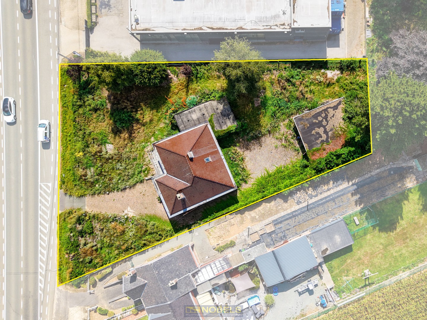 Te koop, commerciële projectgrond (1.481m²) langs de N42 in Geraardsbergen - photo 2