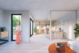 Werken in ’t Bloemenhof? Da’s Ravels!Welkom in handelspand D0.1. Een open lay-out van 98m² met terras van 9,5m².Bloemenhof is een project om trots op...