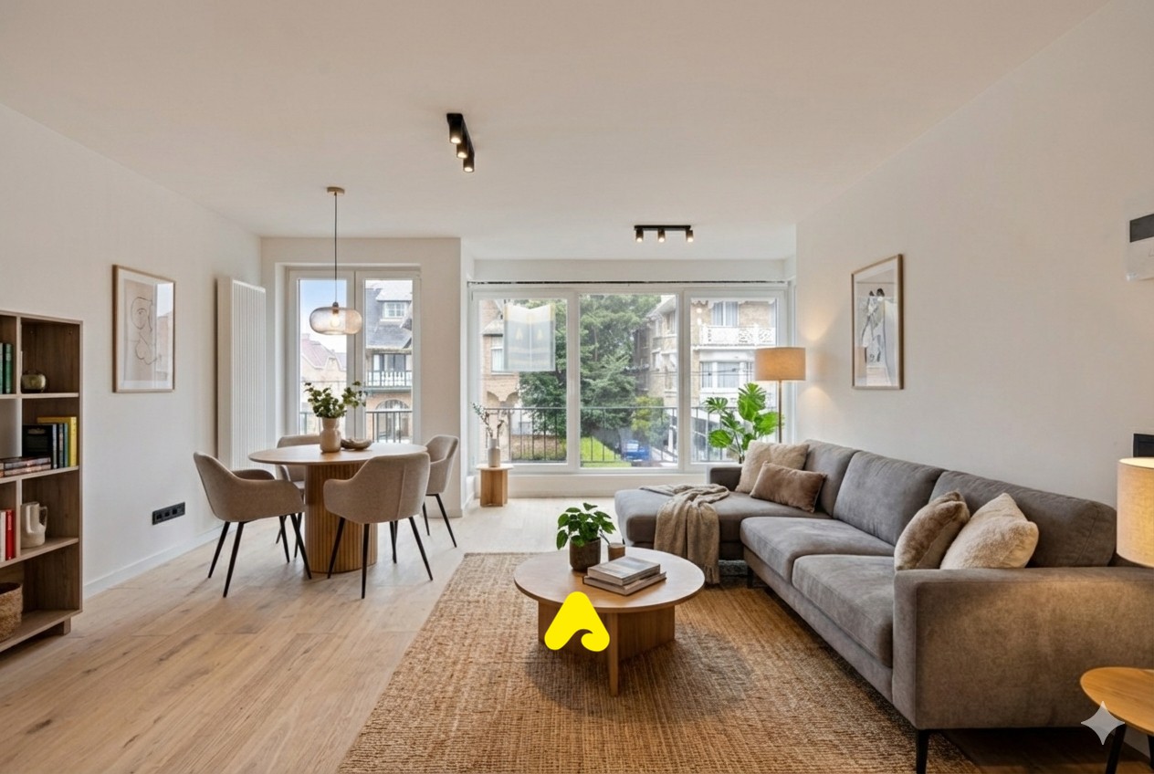 Volledig gerenoveerd appartement met 2 slaapkamers - foto 2