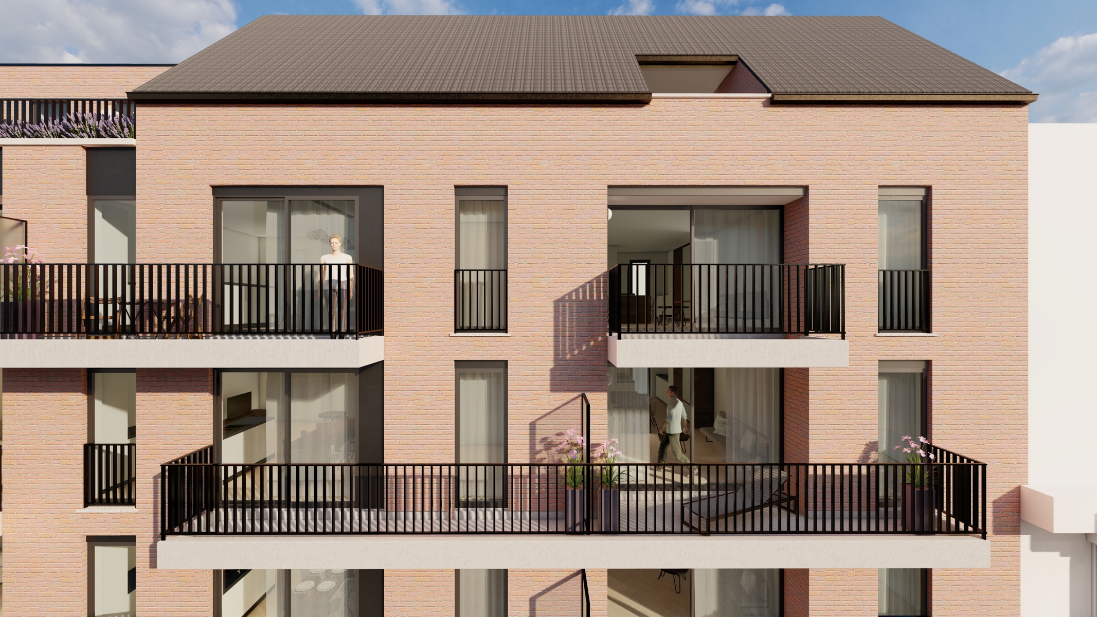 Centraal gelegen appartement met 1 slaapkamer (4.2) - foto 1