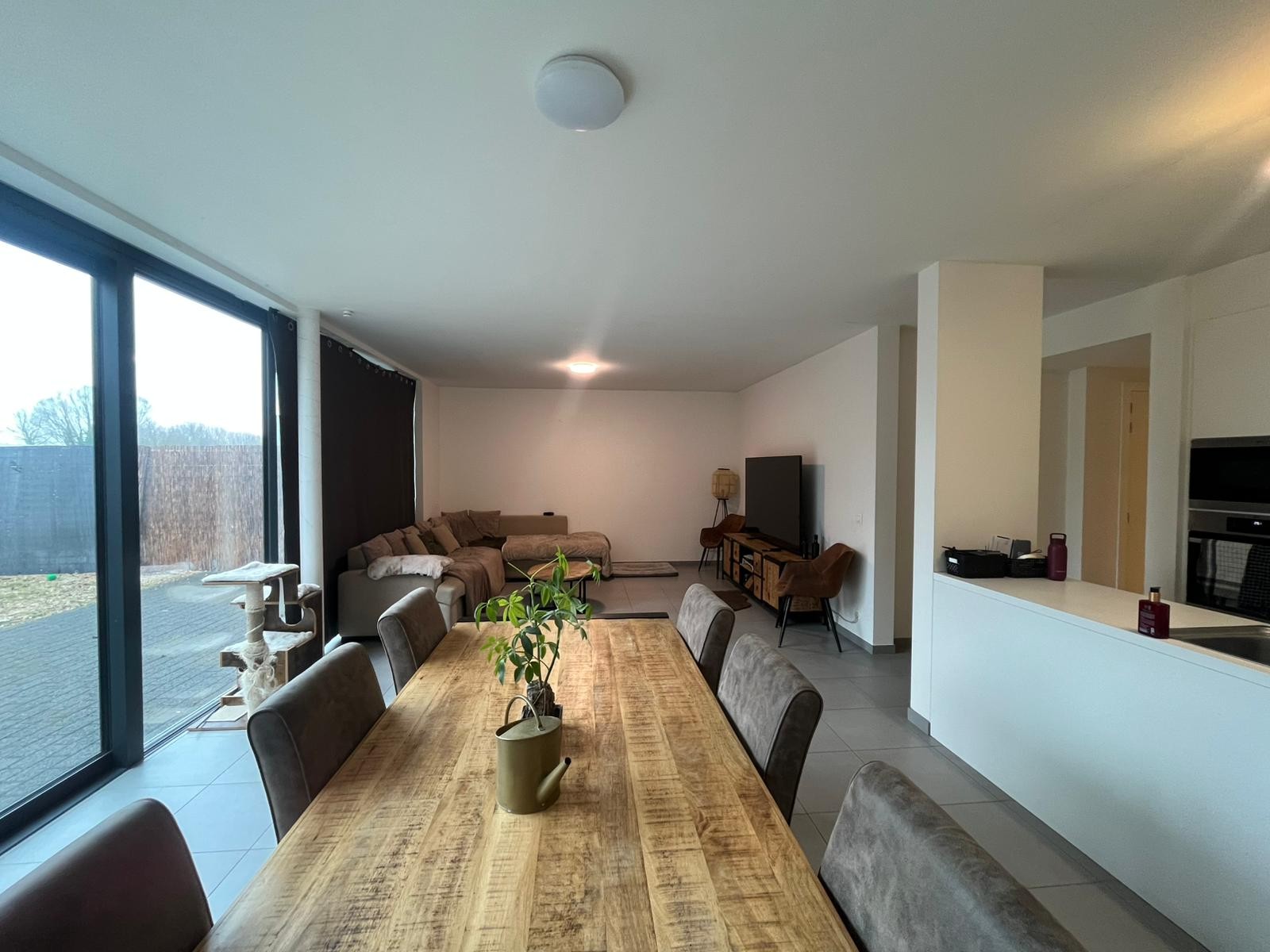 TE HUUR: Energiezuinig gelijkvloers appartement met groot terras in centrum Olsene (EPC A) - foto 2