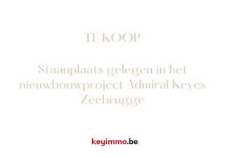 Makkelijk bereikbare staanplaats te koop in het nieuwbouwproject Admiral Keyes te Zeebrugge-bad Voor meer informatie contacteer makelaar...