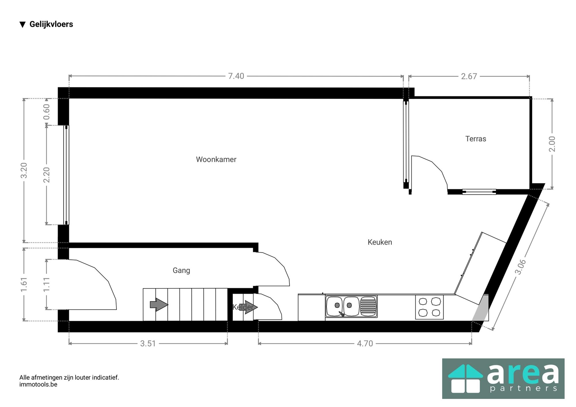 Charmante instapklare woning met 2slpk en koer! - foto 3