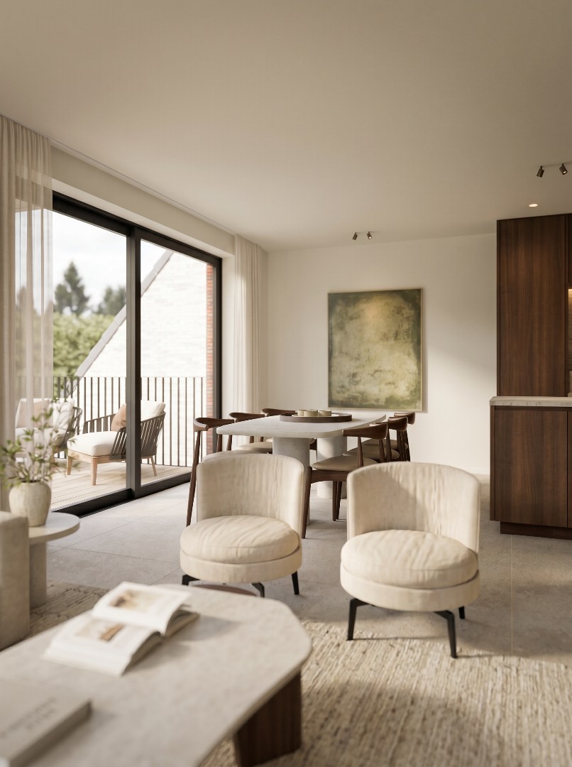 Schitterend nieuwbouw villa-appartement met 3 slaapkamers en ruim terras! - foto 5