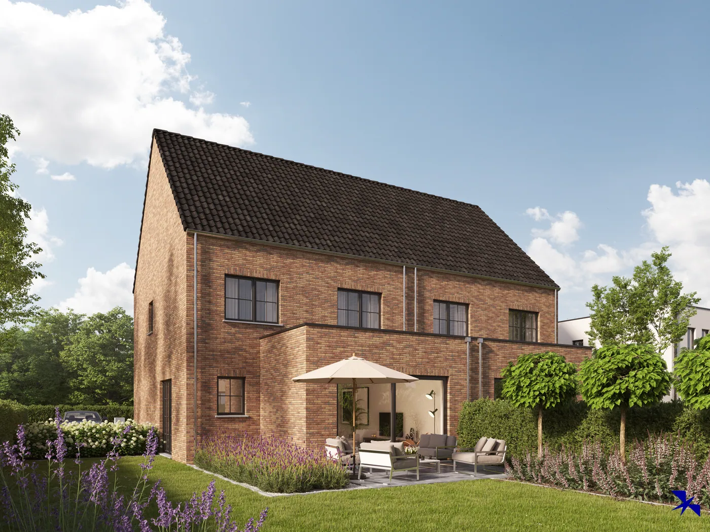 Halfopen nieuwbouwwoning in Tisselt - foto 2