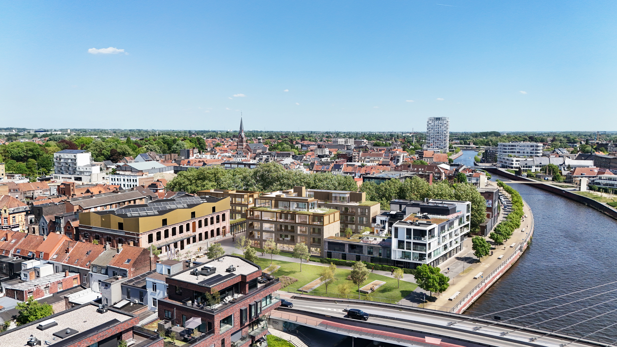 Stijlvolle appartementen vlakbij de Leieboorden. - foto 4
