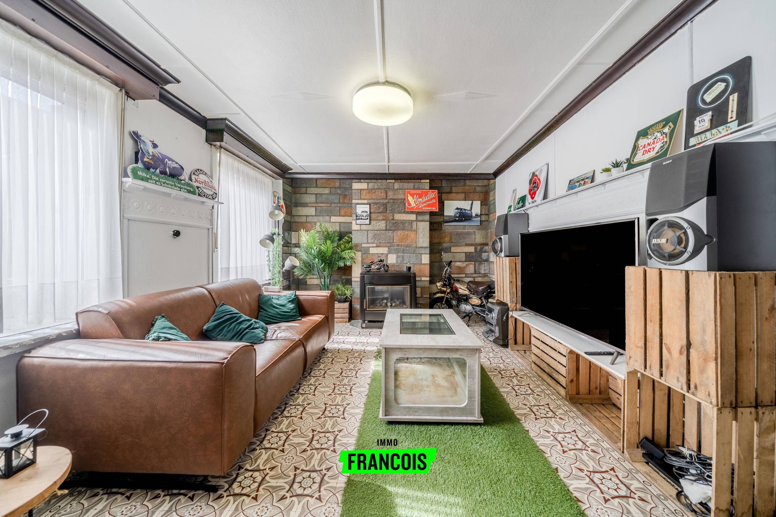 Woning met veel potentieel, grote tuin en bijgebouw in Wevelgem te koop! - foto 3