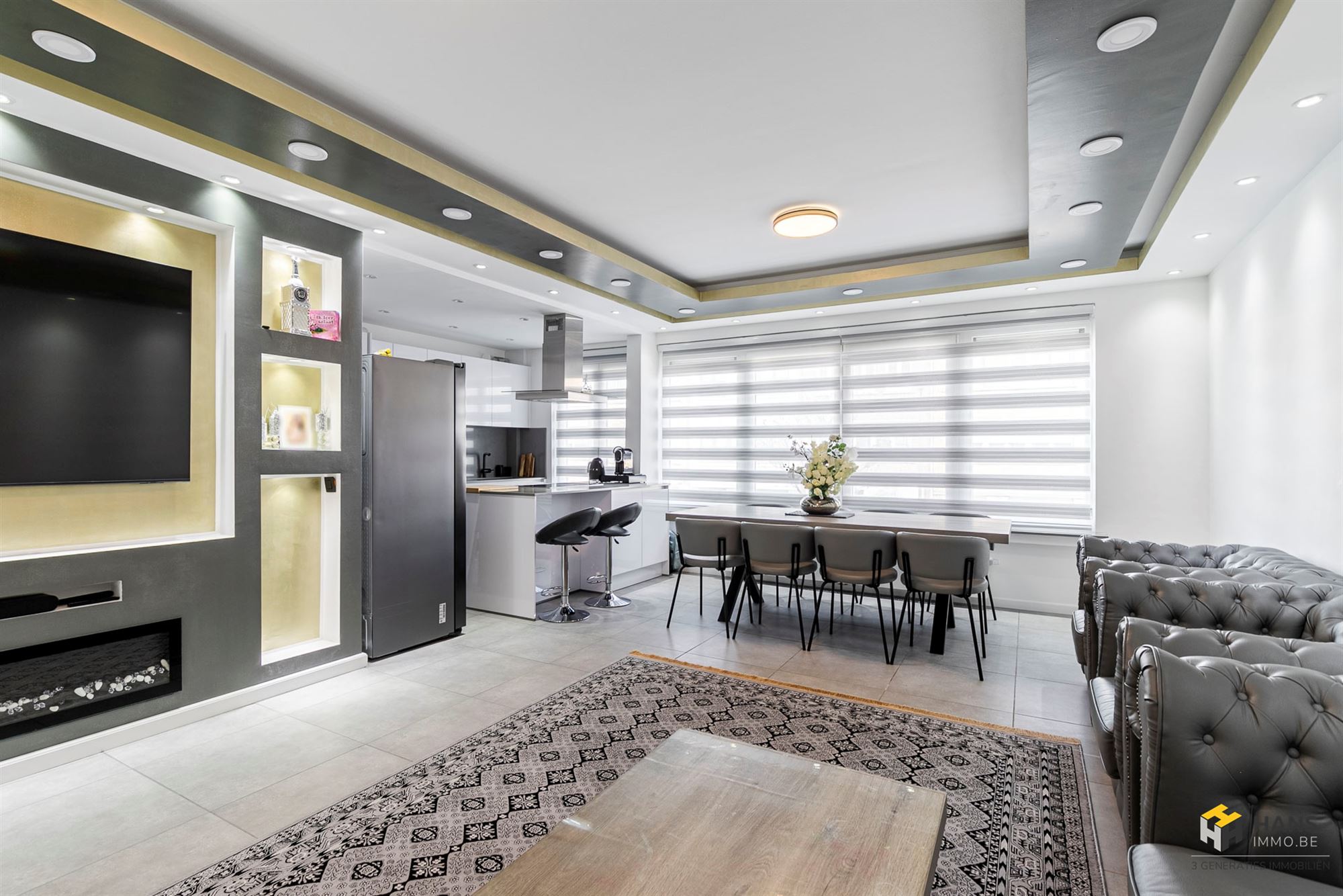 Gerenoveerd appartement (90 m²) met 2 slaapkamers, terras, tuin en autostaanplaats in Merksem. - foto 5