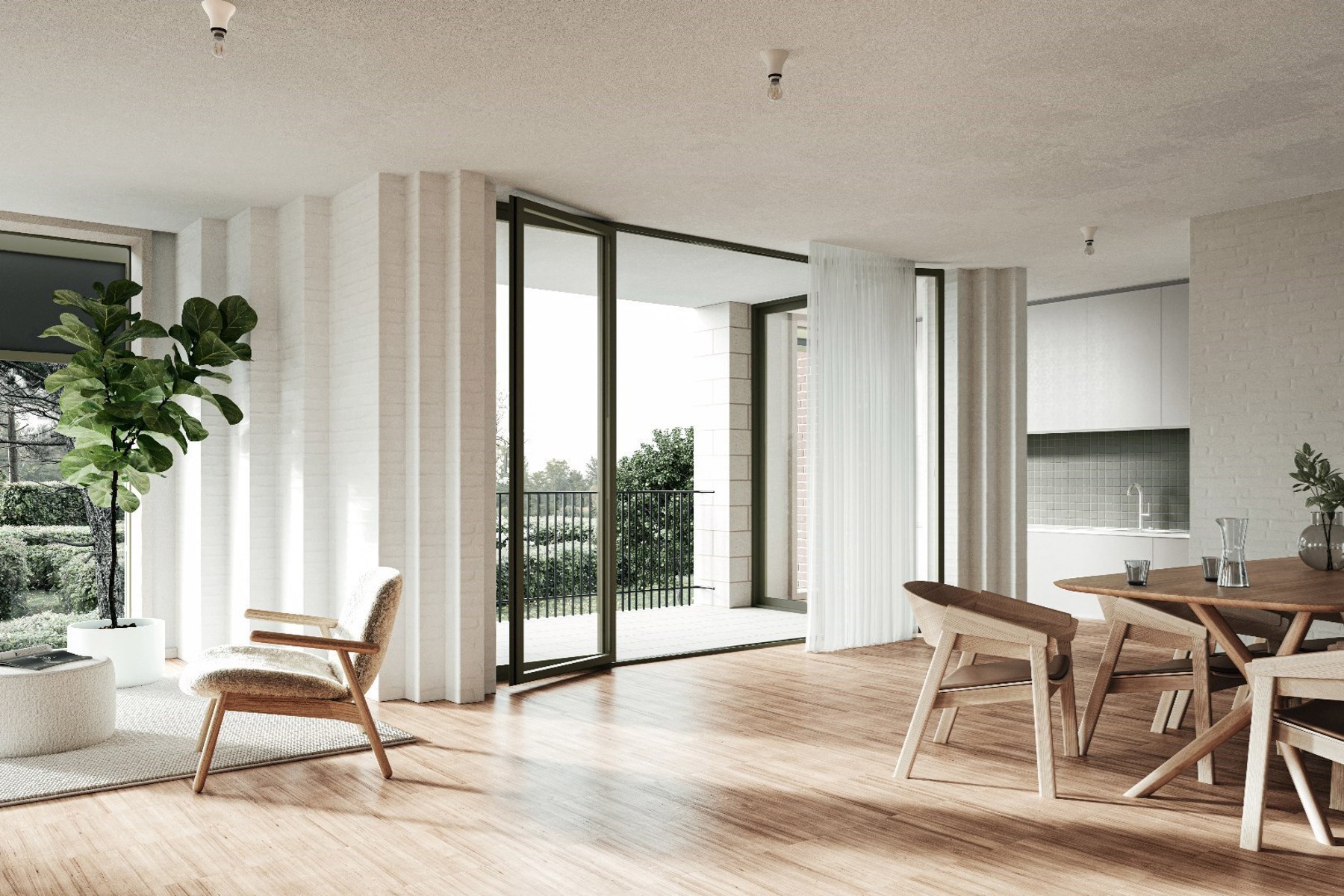 Appartement à vendre à Sint-Martens-Lennik avec 2 chambres - photo 2