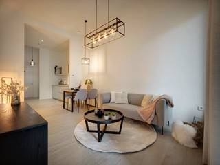 This beautiful assisted living home for rent of approximately 64 m² in Antwerp, located in the recently built Schelde 21 (built in 2016), offers an unprecedented level of service. Enjoy a comprehensive package of customized care and services, including a manicure, hairdresser, fitness, swimming pool, sauna and a restaurant. A residential assistant is at your service and the apartment is equipped with an emergency call system, so that you are assured of the necessary care 24/7. This property for rent in Antwerp combines comfort with a carefree future. In this project, light and visibility are emphasized with floor-to-ceiling windows and spacious terraces. You will experience this immediately when you enter the apartment into the pleasant living space. In addition to a side view of the Schelde, the adjacent spacious terrace also offers you the opportunity to stay in the provided winter garden in case of bad weather. Search engine friendly terms for this property in Antwerp include “assisted living home Antwerp”, “investment property in Antwerp” and “apartment for sale in Antwerp”. Layout of this ready-to-move-in assisted living home in Antwerp: - Entrance hall with closet. - Open kitchen: The open kitchen in a sleek white design is equipped with a refrigerator, freezer, stove, dishwasher and combi oven. - Spacious bedroom - Bathroom with rain shower, sink and toilet The service fee is 4.10€ per day.Are you looking for an assisted living home for rent in Antwerp, built in 2016? This exclusive property combines comfort and care at a prime location in Antwerp.