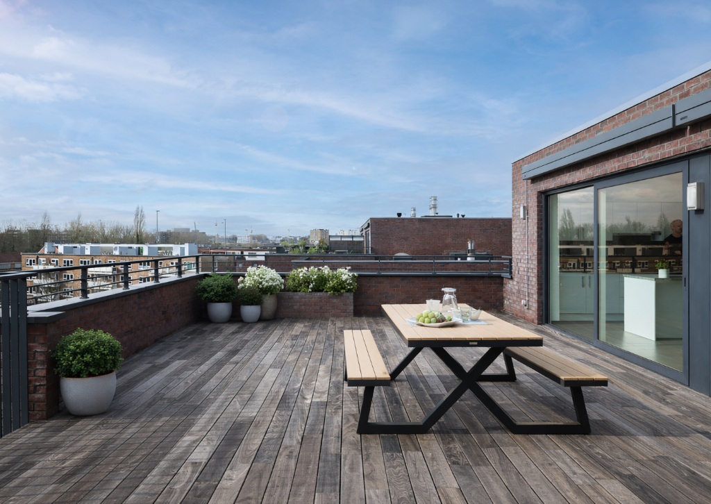Lichtrijk dakappartement (BJ 2015) met een bijzonder ruim terras - photo 4