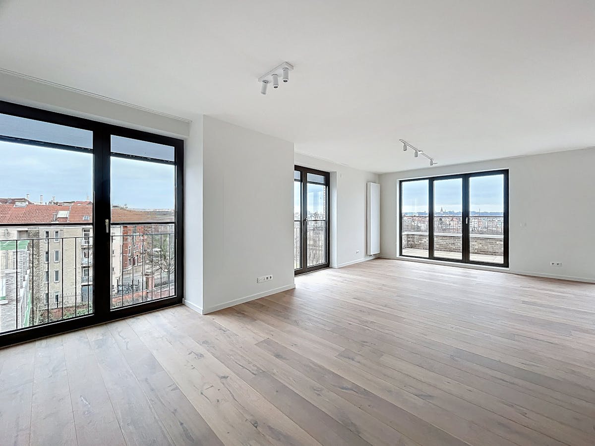 Tour &amp; Taxis: Nieuwe Penthouse 3slpk + Terras &amp; Pkg Inbegr. - foto 4