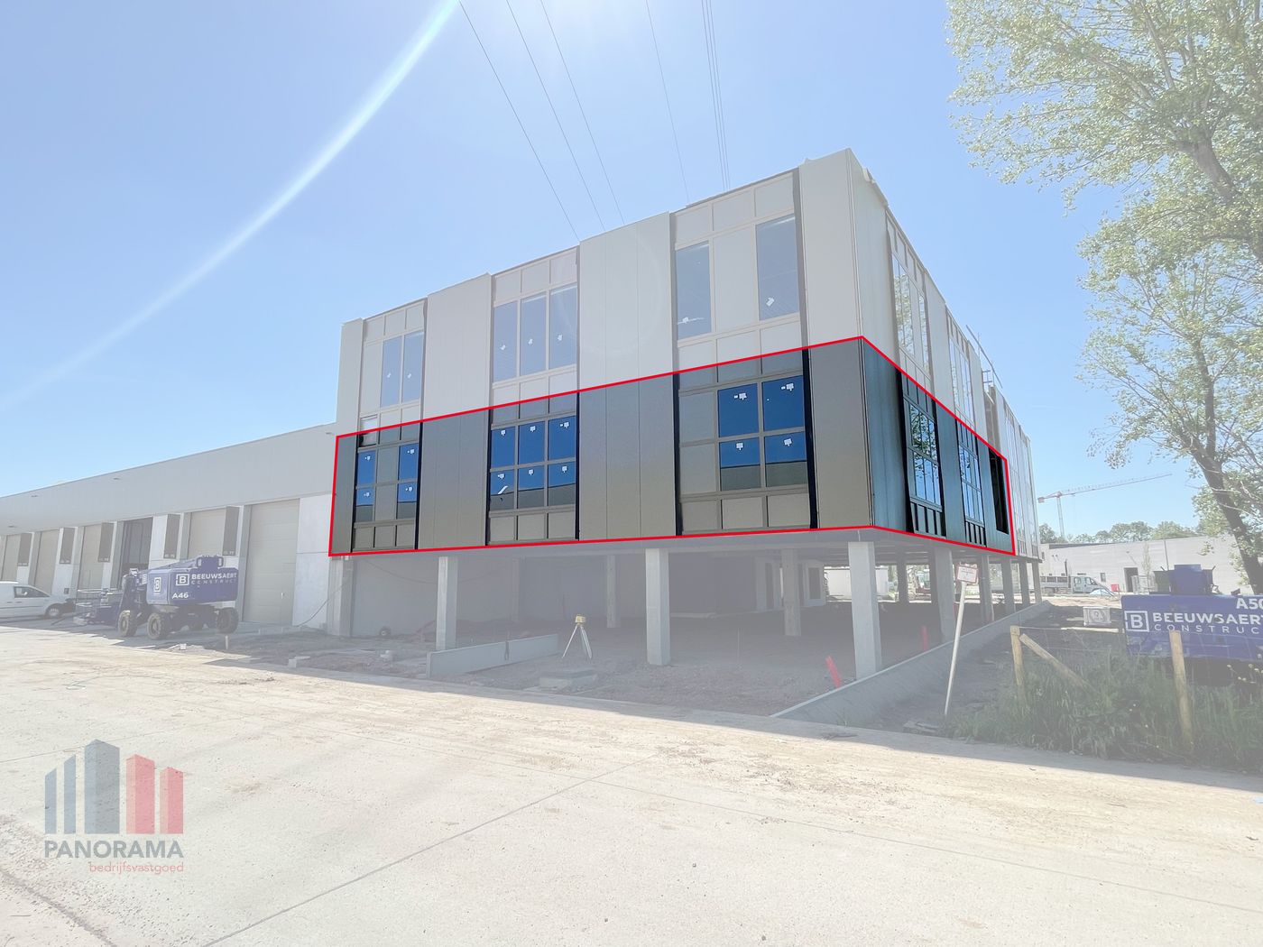 NIEUWBOUW KANTOOR VAN 301 M² TE HUUR - foto 1