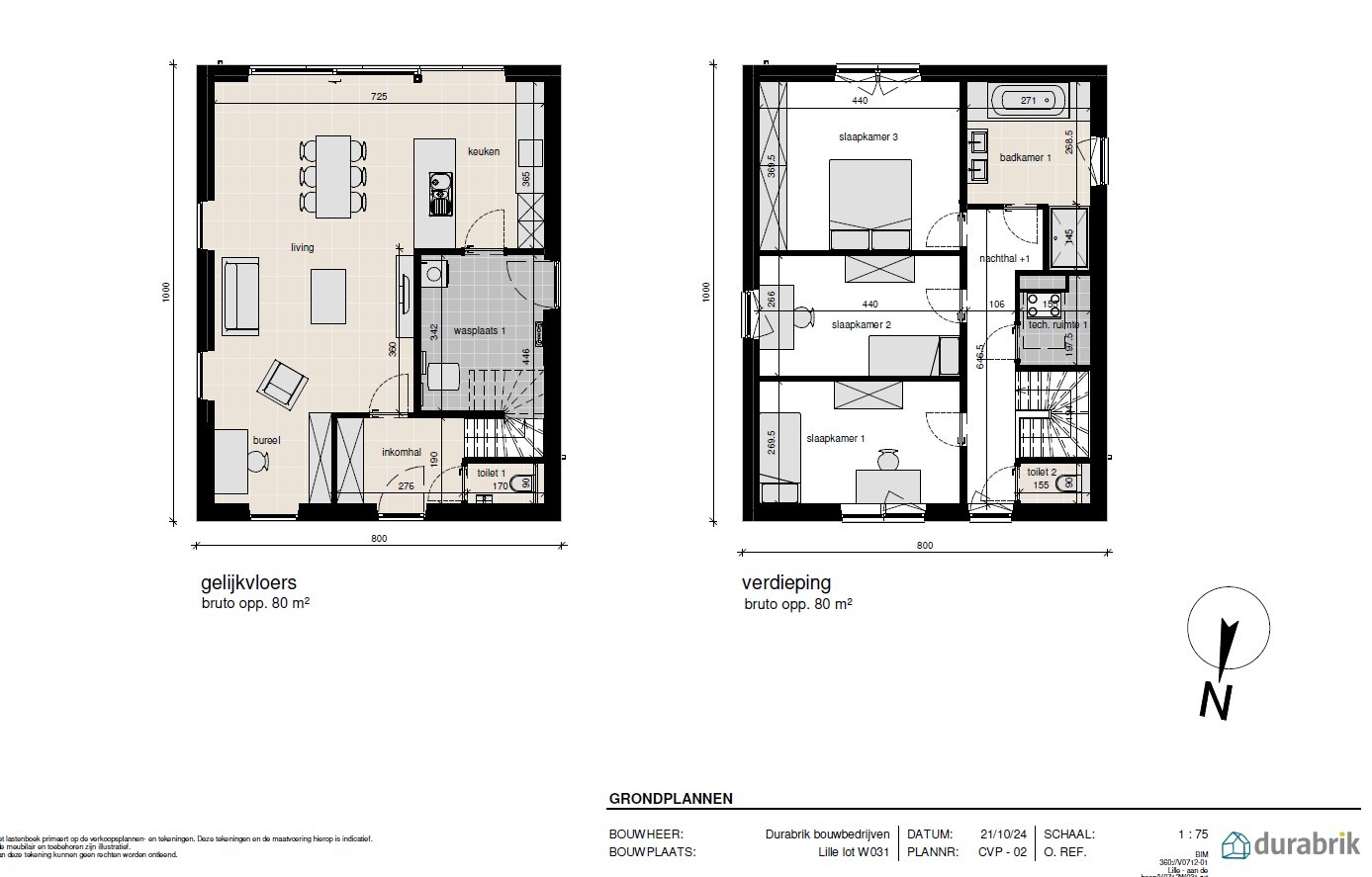 Open bebouwing met 3 slpk en zicht op weilanden - foto 3