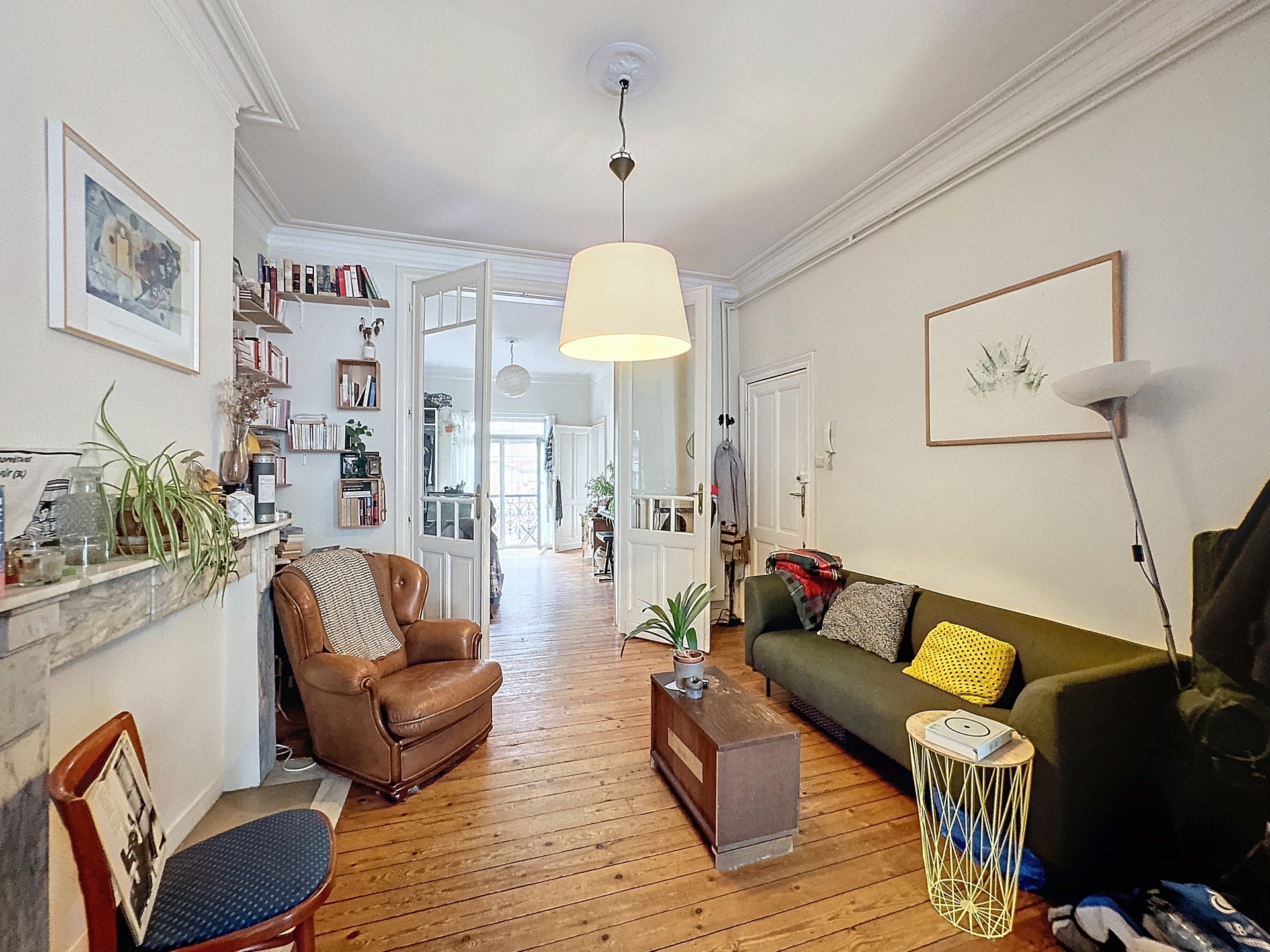 Mooi appartement met 1 slaapkamer + bureau - foto 2