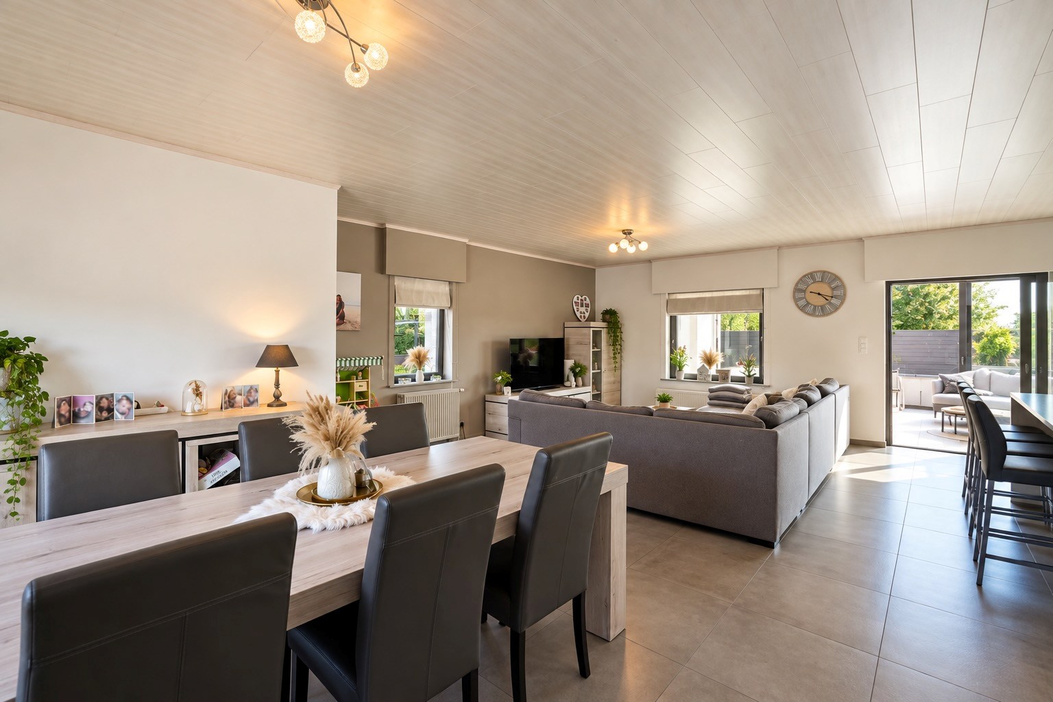 Instapklare halfopen bebouwing met landelijk uitzicht in Rieme/Ertvelde - foto 4