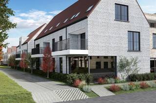 Dit appartement op eerste verdieping van 96,51 m² heeft een mooie leefruimte met open keuken, een gang met apart toilet, een badkamer, een berging,...