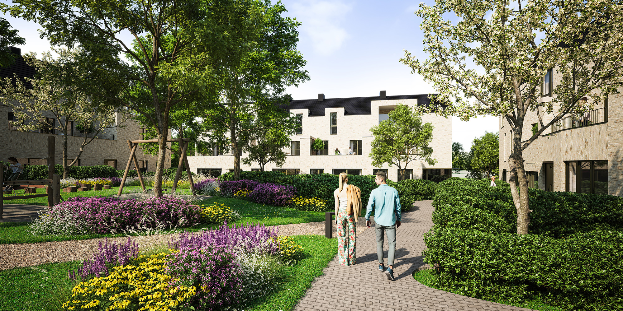 POIR: 55 appartementen en woningen in het centrum van Lennik - foto 4