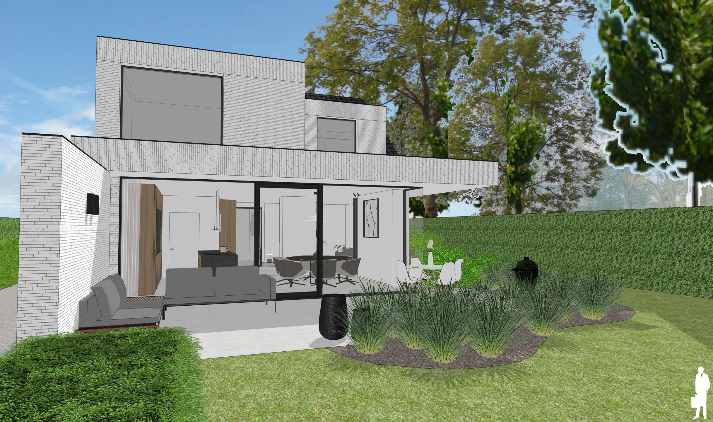 Volledig gerenoveerde woning met 3 slaapkamers, ruime tuin, carport en energiezuinige technieken dichtbij het centrum van essen - foto 4