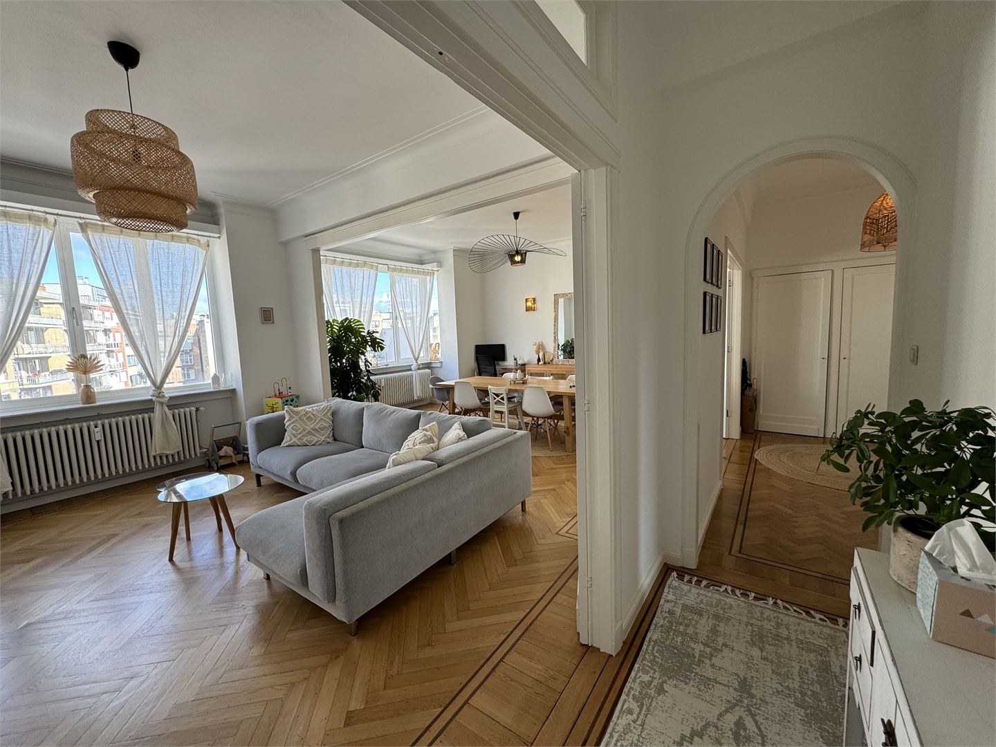 Appartement te huur in Antwerpen met 3 slaapkamers - foto 1