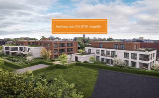 Dit unieke nieuwbouwproject "JUNE", bestaande uit 2 gebouwen, zal worden gerealiseerd op de site van de oude Melkerij te Putte op wandelafstand van winkels, scholen en het openbaar vervoer. Dit energiezuinige project geniet van een prachtige architectuur in een groene omgeving. Elk appartement wordt standaard voorzien van een warmtepomp, vloerverwarming, ventilatiesysteem, volledig ingerichte keuken, badkamer, … U heeft nu reeds de mogelijkheid om over te gaan tot reservatie van de gewenste unit(s).<br /><br />Contacteer ons spoedig voor alle informatie op 0474/78 07 73 of 0472/22 12 41 om er tijdig bij te zijn!<br /><br />! Aankoop aan 6% BTW mogelijk !<br /><br />Dit gelijkvloers appartement is gelegen in gebouw B. We betreden het appartement via de inkomhal met apart gastentoilet. De ruime leefruimte zal van veel lichtinval genieten door de grote raampartijen. Hier kunt u een gezellige zithoek en aparte eetplaats inrichten. De keuken is hier mooi geïntegreerd en standaard voorzien van kwalitatieve toestellen. Verder beschikt u nog over een aparte berging en geeft de nachthal toegang tot de slaapkamer en de ingerichte badkamer. Op het leuke terras met tuin kunt u steeds in alle rust en privacy genieten van het mooie weer en heeft u zicht op de mooie buitenaanleg van het project. U dient ook een staanplaats en kelderberging bij aan te kopen.<br /><br />Dit is een uitstekende opportuniteit als u op zoek bent naar een kwalitatief nieuwbouwappartement (BEN) op een centrale locatie. Contacteer ons voor meer informatie op 0474/78 07 73 of via info@boonstravastgoed.be.