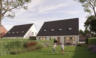 Ontdek dit kleinschalige nieuwbouwproject langs de Doornweg in Wichelen, waar 6 halfopen woningen worden gerealiseerd op de voormalige voetbalsite. Deze ontwikkeling combineert hedendaags wooncomfort met een strategische ligging en een aangename, groene omgeving.<br /><br />OMGEVING<br />De woningen zijn gelegen op een vlot bereikbare locatie met een goede verbinding naar omliggende gemeenten en steden. Winkels, scholen en openbaar vervoer bevinden zich in de nabije omgeving, waardoor u geniet van een praktische en comfortabele woonomgeving.<br />Achteraan het project wordt bovendien een groenzone voorzien, wat zorgt voor extra openheid en een aangename leefomgeving.<br /><br />INDELING<br />De woningen bieden een bewoonbare oppervlakte tussen 134 en 145 m² en zijn gelegen op percelen van 410 tot 450 m², wat zorgt voor een aangename combinatie van ruimte binnen én buiten.<br /><br />U betreedt de woning via de inkomhal met gastentoilet. Aansluitend geniet u van een ruime en lichtrijke leefruimte met open keuken en een praktische bergruimte, ideaal voor comfortabel en georganiseerd wonen.<br /><br />Op de verdieping bevinden zich drie slaapkamers, een badkamer en een afzonderlijk toilet.<br />De zolderverdieping biedt bijkomende mogelijkheden: mits het voorzien van een vaste trap kan deze worden ingericht als extra slaapkamer, bureau of hobbyruimte, volledig afgestemd op uw noden.<br /><br />E-PEIL 30<br />De woningen zijn uitgerust met vloerverwarming op zowel het gelijkvloers als de eerste verdieping, aangestuurd door een energiezuinige warmtepomp. Het ventilatiesysteem C en de zonnepanelen zorgen ervoor dat het E-peil van 30 wordt behaald, wat bijdraagt aan een energiezuinige en milieuvriendelijke woonomgeving.<br /><br />Wil je jouw toekomstige woning ontdekken? Bel ons op 09 394 67 95 of mail naar info@potrell.be voor meer info of een afspraak!<br /><br />WONING OP MAAT | JOUW WONING, JOUW STIJL<br />Maak van deze woning jouw droomhuis op maat! Voeg je eigen smaak en persoonlijkheid toe en kies zelf de keuken, vloer en badkamer van jouw instapklare woning. Een eigen stek op maat van jouw wensen en stijl. Jij kiest, Potrell voert uit. Zo makkelijk is het!